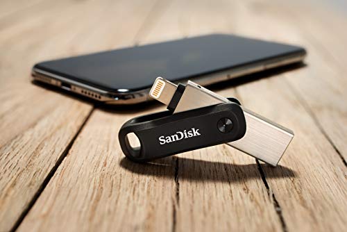 SanDisk 128GB iXpand Flash Drive Go - For your iPhone 14 or older - Create space on your iPhone - SDIX60N-128G-GN6NE