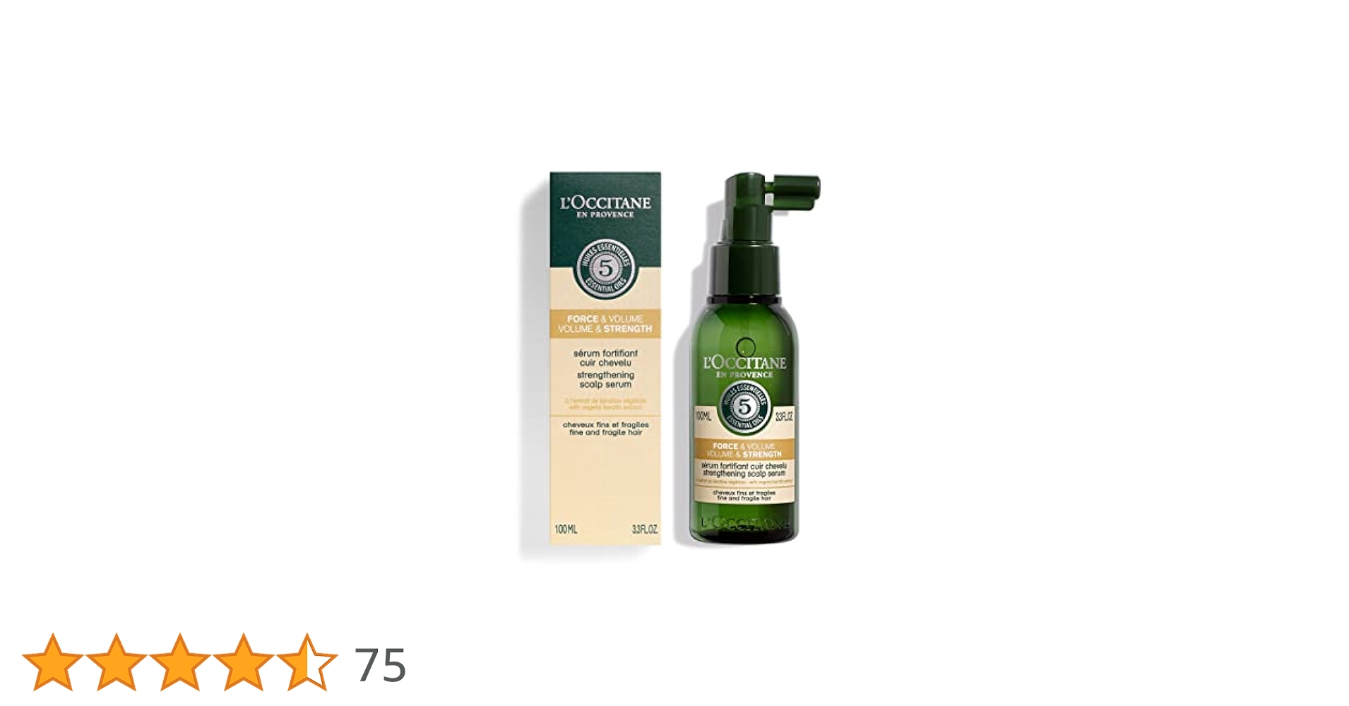 【新品未使用】ロクシタン　ファイブハーブス ボリューム＆ストレングスシャンプー Amazon.co.jp: ロクシタン(L'OCCITANE) ファイブハーブス