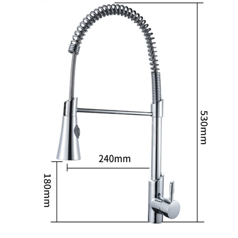 Mitigeur de cuisine avec rotation 360 et support fixe robuste - 4