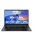 BLUEING Laptop Computer, Pentium Gold 6500Y (Up to 3.4GHz), 8GB RAM 256GB SSD, 14-inch IPS FHD Display, Type-C, HDMI, USB3.2, BT5.2, WiFi 5, Long Battery Life, Win11 Laptop, Thin & Portable Laptops