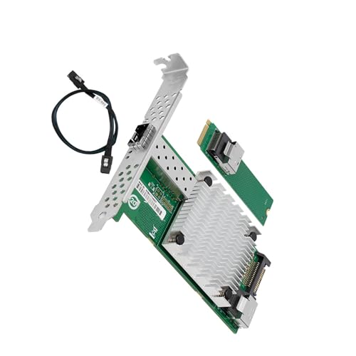 Tarjeta de Red Ethernet PCIE SFP+ 10G para Adaptador Fibra 82599, 1000Mbps, Ahorro de Espacio para Servidor miniatura 4