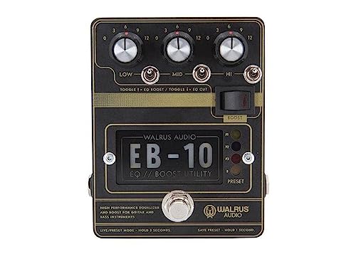 Walrus Audio EB-10 Preamp/EQ/Boost, Black