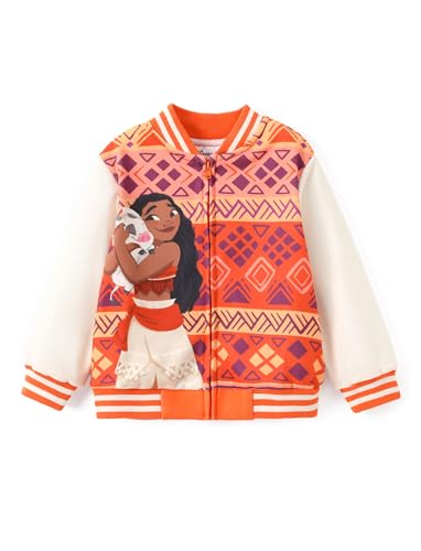 Veste bomber Stitch Disney pour tout-petit blouson Moana rouge 24 mois