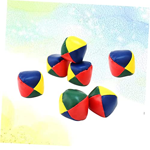 BESPORTBLE 7 Unidades crianças fazendo malabarismo com pufes brinquedo criança playset saco de malab
