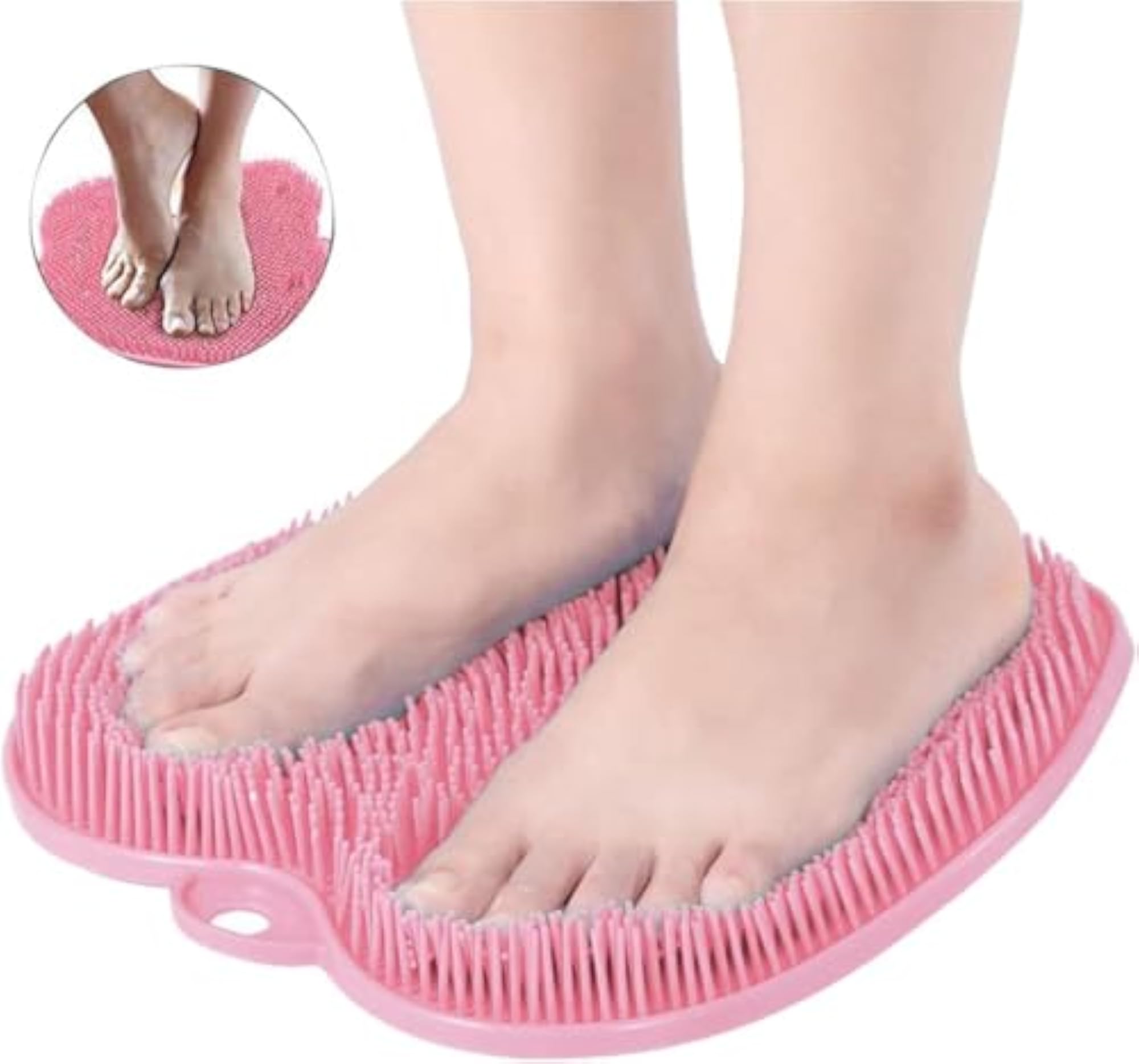 Shower Foot Scrubber Mat for Easy Foot Care