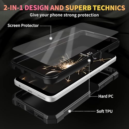 Coque Boost Celero 5G SC 2024 rose avec verre trempé écran - 2