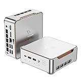 KAMRUI Pinova P2 Mini PC, AMD Ryzen 4300U(Beats 3550H/3500U/N150,Up to 3.7 GHz) Mini Computers, 16GB RAM 256GB SSD Mini Desktop Computers, Triple 4K Display/HDMI+Type-C+DP/WiFi/BT for Home/Business