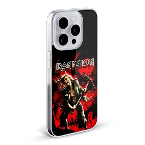 Funda iPhone 13 Iron Maiden gel silicona flexible antichoque 2