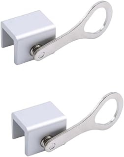 DOITOOL Child Safety Locks 2pcs Safety Lock Buckl Home Safety Lock Store Safety Lock Buckle Security Lock Silver Window Lock