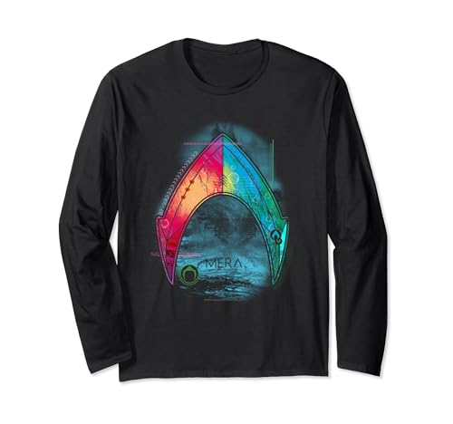 Image of Aquaman Mera Logo Long Sleeve T-Shirt