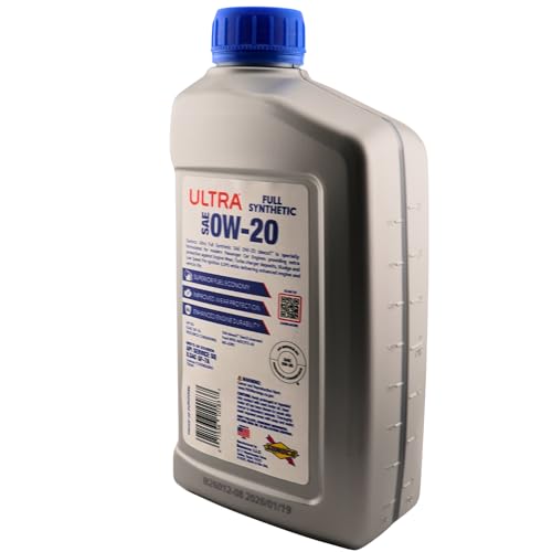 Aceite motor SUNOCO 0W-20 sintético completo 1 cuarto x4 miniatura 6