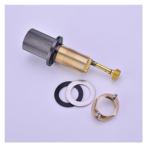 Robinet de lavabo résistant en laiton double commande eau chaude froide - 6