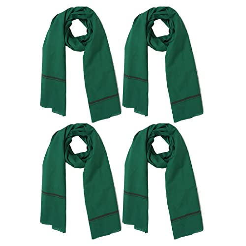 Image of Cotton Skin Friendly Summer Shrink Proof Bath Towel Pure Cotton Gamcha Soft 100% Men Boys All Purpose Living Handloom Dark Green Pack 04