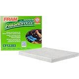 FRAM Fresh Breeze Cabin Air Filter Replacement for Car Passenger Compartment w/Arm and Hammer Baking Soda, Easy Install, CF12283 for Select Chrysler Vehicles