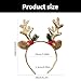 FNIUYS Christmas Headbands Costume Fashion Accessory Portable or Stylish Party Fun Comfortable and Sturdy Hair Decoration Holiday Theme Headwears