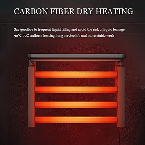 Chauffe-serviette électrique 80W LWX Smart : l'élégance technologique d'une structure compacte