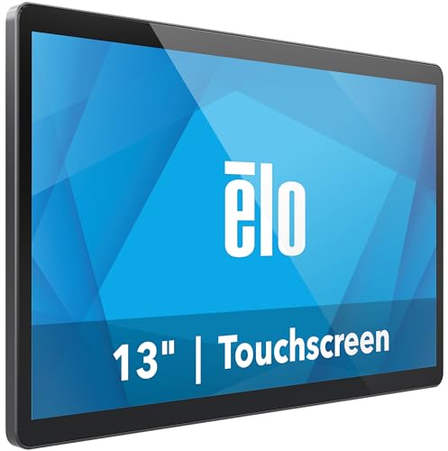 Image of Elo 1304LS - 13 inch Touchscreen Monitor Without Stand - TouchPro PCAP, 10 Touch, 1920 x 1080, Dark Gray