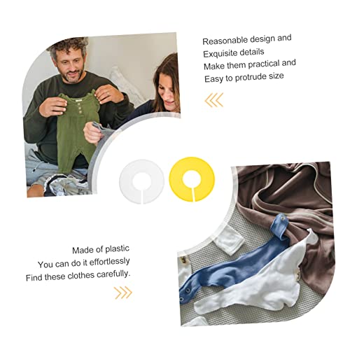 MERRYHAPY 12 Unidades Separação De Tamanho De Roupas Divisor De Cabides Divisor De Tamanho Do Armári