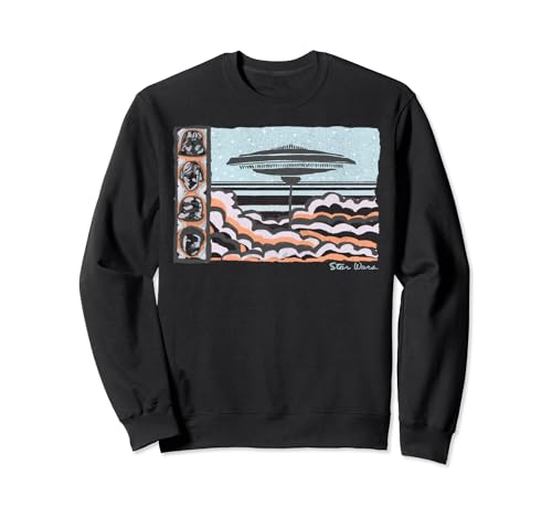 Sweatshirt Star Wars Millennium Falcon au design artistique épuré et finitions soignées
