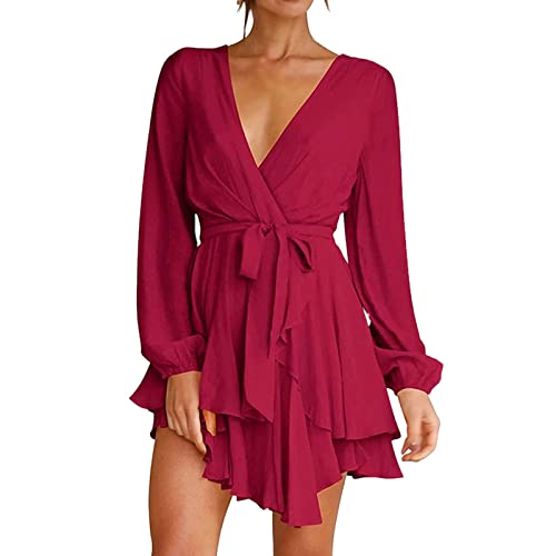 Robe élégante pour femme style cocktail vintage uni chic