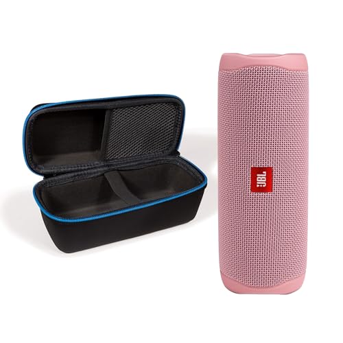 Amazon.com: JBL Flip 5 (Pink) + Bundle with divvi! Protective