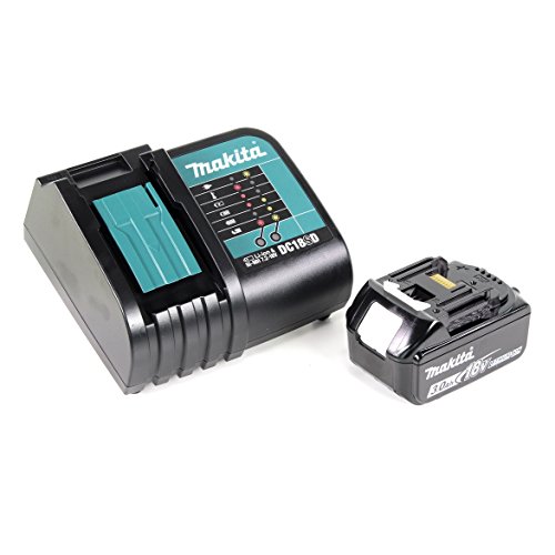 Makita DHP453SF 18 V Cordless Combi Drill - Green/Black - Image 4