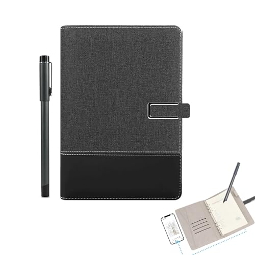 Digital Smart Pen Notebook Set with Real-Time Synchronisation and Digitisation for Digitally Storing and Sharing Handwritten Notes