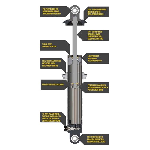 QA1 TD802 Stocker Star Shock Absorber