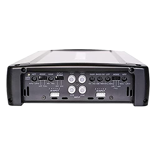 BLAUPUNKT 1600W 4-Channel, Full-Range Amplifier AMP1604, Black