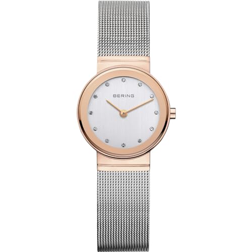 Image of Bering Women's Quartz Movement Watch - Classic Collection with Stainless Steel and Sapphire Glass 10126-XXX