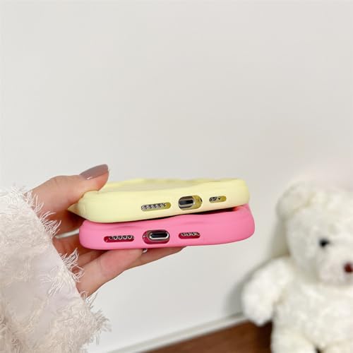 Coque Xiaomi Poco X5 Curly Wave rose antichoc solide - 6