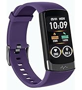 MorePro Fitness Tracker with Heart Rate and Blood Pressure Monitor, HRV and Blood Oxygen Sleep Tr...