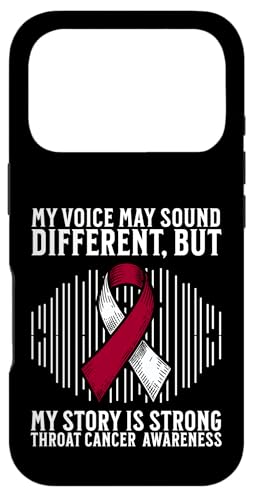 Oral Head and Neck Cancer Warrior Throat Cancer Awareness �X�}�z�P�[�X iPhone 17 Pro �p
