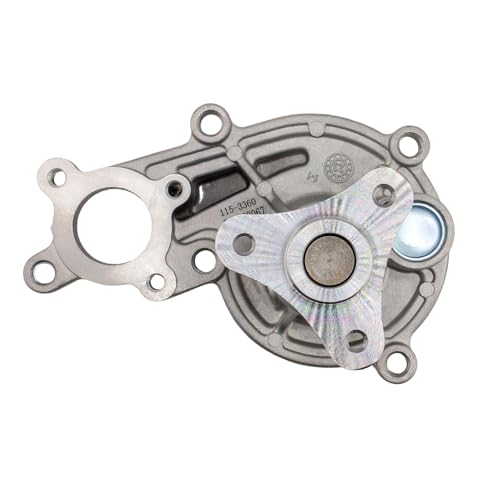 Rareelectrical Water Pump Compatible With 2019-2020 Bmw X3 X4 Z4 2.0L I4 B48 Turbo Serpentine Belt With Pulley Aluminum Housing With Gasket New Replaces Bmw 11518482250 Oem Direct Fit Bolt On