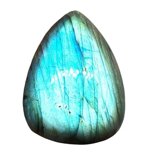 Labradorite poire naturelle en cabochon à offrir pour création de bijou personnalisé