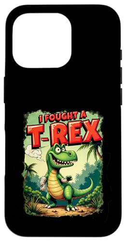 ܂r̉ LbY   I Fought A T-rex X}zP[X iPhone 16 Pro p