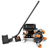 Heavy Duty Furniture Mover Dollies, 4000 lbs Load Capacity, 360-Degree Rotating...