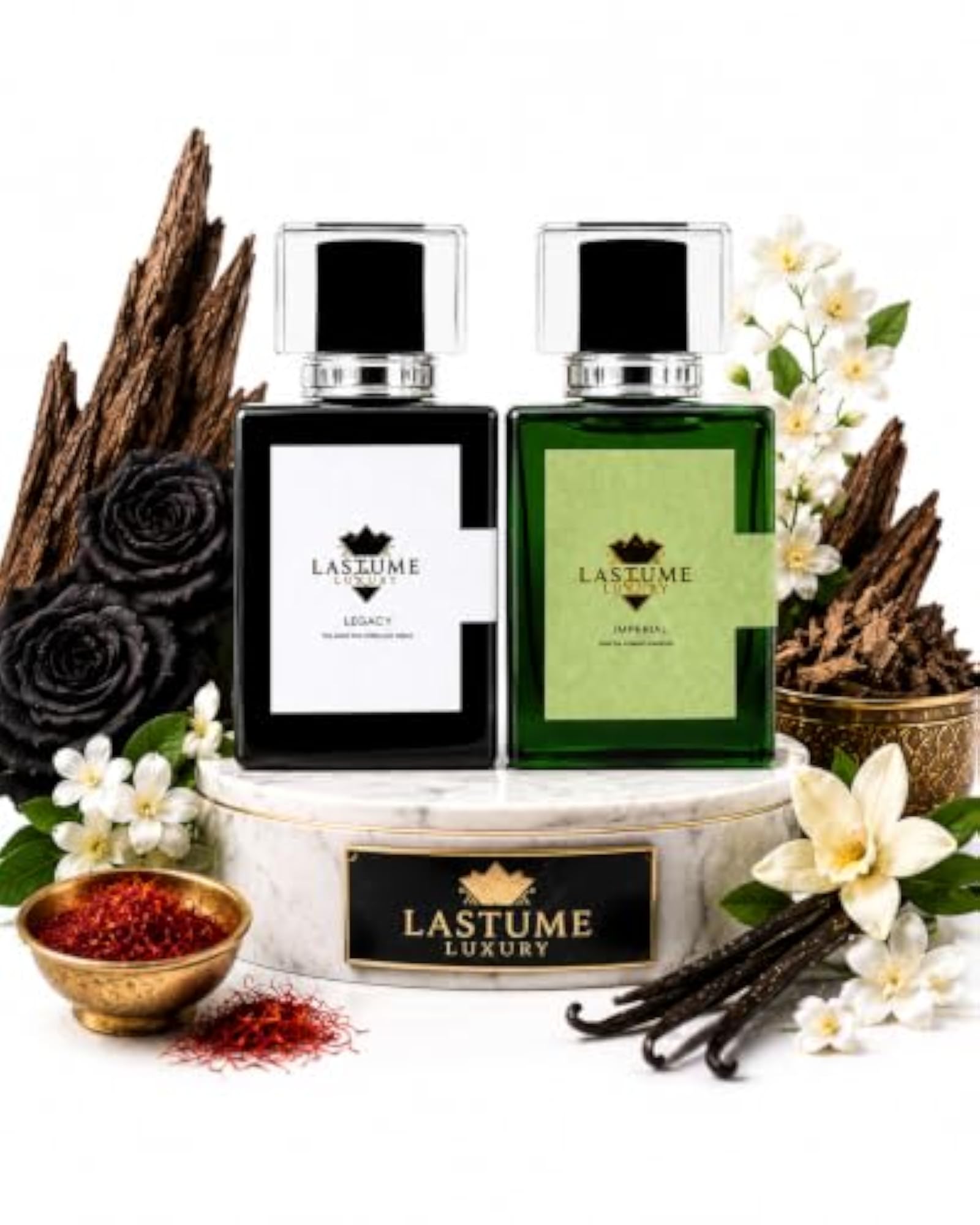 Legacy & Imperial Extrait De Parfum Combo, Unisex Gift Set