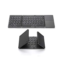 teclado Homesen dobrável touchpad
