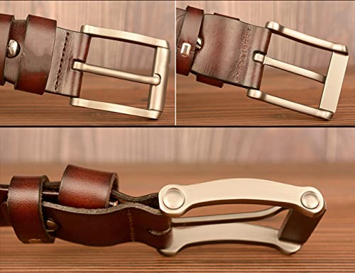 Generic Mens Belt, Elastic Belt for Men, with Anti-Scratch Pin Buckle, for Jeans & Work Wear3