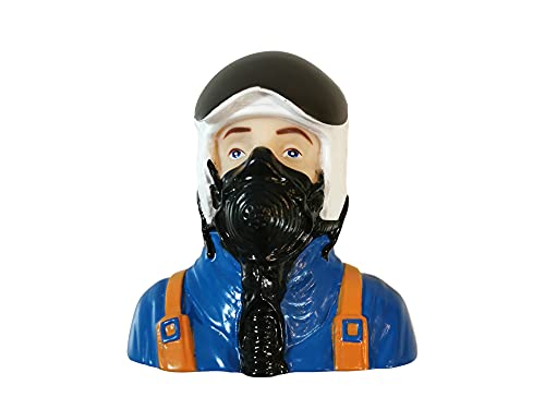 1/6 Pilot Figures Hand Painted for RC Airplanes Model Plane Aircraft Warbird Sport Jet Car Boat...