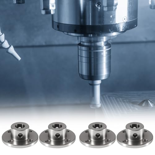 4 Stück 8MM Flanschkupplung Motorführung Wellenkupplung Motorstecker 8mm Innendurchm.