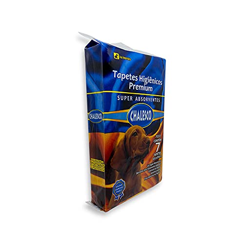 Chalesco Tapete Higiênico 7 Unidades Para Cães Multicor
