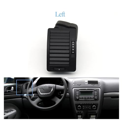 Salida de aire acondicionado para Octavia 2 y Yeti, rejilla de tablero delantero 1ZD819701 2