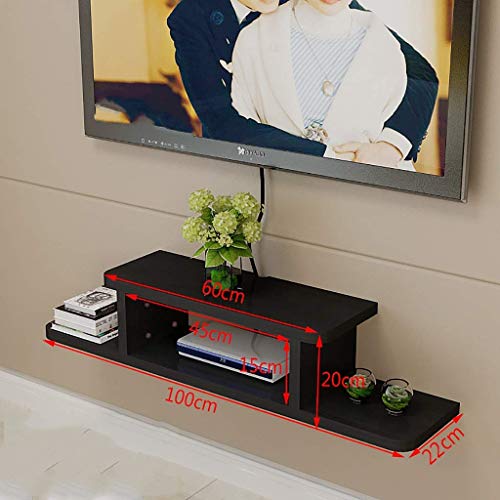 Schwimmende Regale Wand-TV-Schrank/WiFi-Router-Rack/Speicher-Rack CD/DVD-Player/Projekt