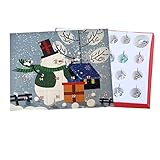 2: Este encanto de la pulsera aparece en el calendario super delicado, con un encanto de moda del tema de Navidad, muy adecuado para niñas y mujeres para disfrutar del tiempo de fabricación de brazaletes. 24 piezas de joyería navideña conjunto-1 pulsera, 1 collar y 22 lindas cuentas mini, incluyendo árboles de navidad, campanas, copos de nieve, etc.