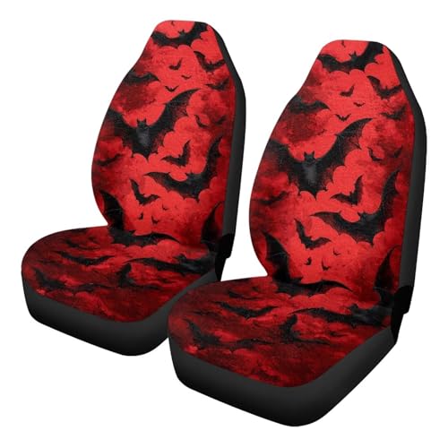 Housse de sieges auto 52x138cm chauve-souris pour relooker l'interieur de votre voiture ou camion
