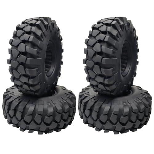 RC�J�[�̃^�C���ƃz�C�[�� For Axial For SCX10 III AXI03007 90046 For Traxxas For TRX4 D90 For MST 1/10 RC �N���[���[�J�[ 4�� 1.9�C���` 108mm �S���^�C�� �z�C�[��