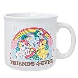 Silver Buffalo My Little Pony - Taza de cerámica con texto en inglés Best Friends (591 ml)