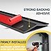 Garage Door Seal Top and Sides - 36 FT TPE Weather Stripping Garage Door Seal Replacement Weatherproofing Universal Sealing, Black